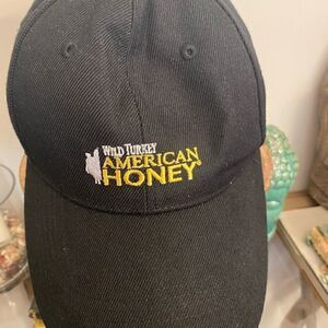 EUC Wild Turkey American Honey Bourbon promo hat